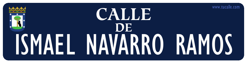 cartel_de_calle-de-Ismael Navarro Ramos_en_madrid_antiguo
